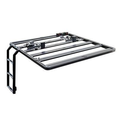 4x4 오토 액세서리 전자 분해 표면 처리와 함께 철 lateral door ladder