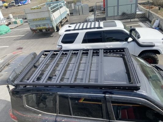 토요타 랜드 크루저 Lc300용 평면 알루미늄 합금 자동차 지붕 랙 내구성 다재다능성