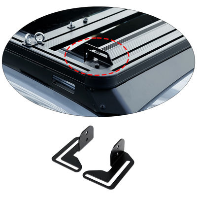 JEEP 비상 조명 바 장착 브래킷 알루미늄 지붕 트레이 액세서리