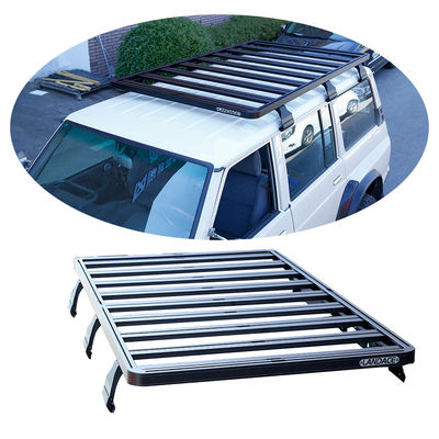 AL6063-T6 옥상 장착 자동차 옥상 바구니 화물 수송기 Nissan Patrol Y60 직판 판매