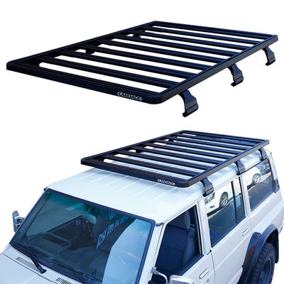 AL6063-T6 옥상 장착 자동차 옥상 바구니 화물 수송기 Nissan Patrol Y60 직판 판매