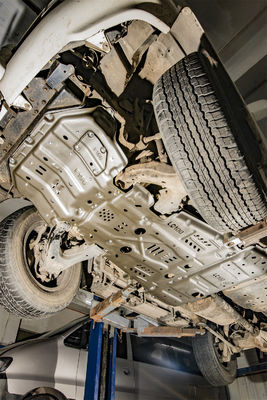 도요타 LC100 엔진 및 변속기에 대한 블랙 금속 스키드 플레이트 마그나리움 합금