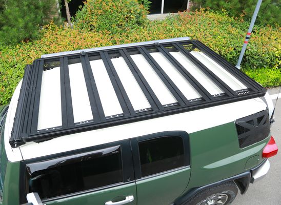FJ 크루저용 맞춤형 크기 알루미늄 합금 지붕 랙 4x4 자동차 부품 가벼운