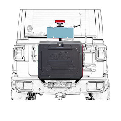 육상 저장 상자 도구 상자 뒷 문 외부 저장 상자