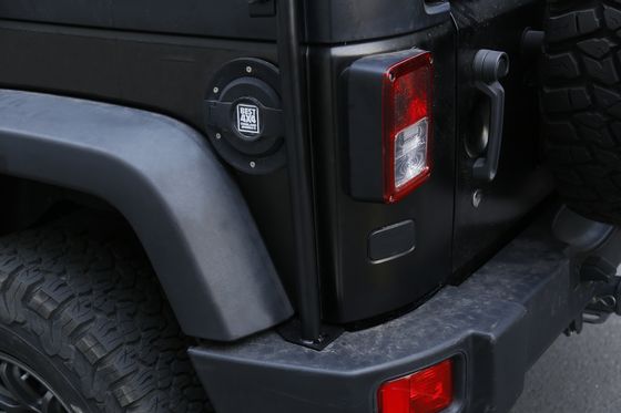 4x4 알루미늄 합금 지붕 래크 주유차 JK Wrangler 자동차 외관 액세서리 검은색