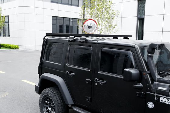 4x4 알루미늄 합금 지붕 래크 주유차 JK Wrangler 자동차 외관 액세서리 검은색