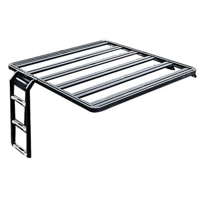 지프 랭글러 JK 지붕 래크 사다리 및 Q235-8 철강 재료 크기 840 * 400 * 261mm