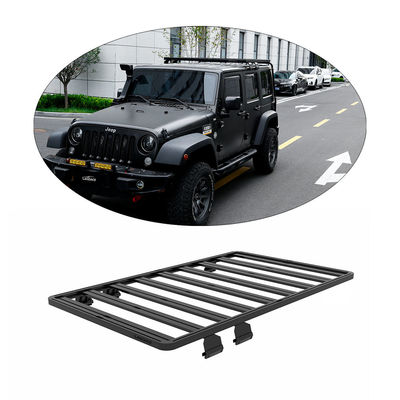 옥상 배치 알루미늄 합금 옥상 래크 JEEP JK를위한 바구니 맞춤형 유니버설