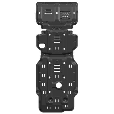 4x4 도요타 툰드라 스키드 플레이트 검은색 페인트 엔진 보호
