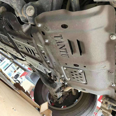 4x4 도요타 툰드라 스키드 플레이트 검은색 페인트 엔진 보호