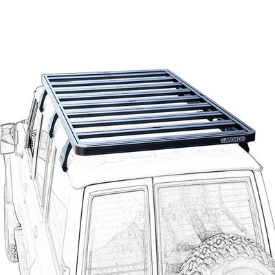 검은 알루미늄 합금 자동차 지붕 래크 Ford Ranger SUV를 위한 크로스 바