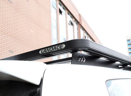 1500*1380*44mm 검은색 차량 부품 알루미늄 지붕 래크 플랫폼 자동차 지붕 래크 도요타 LC200 짧은