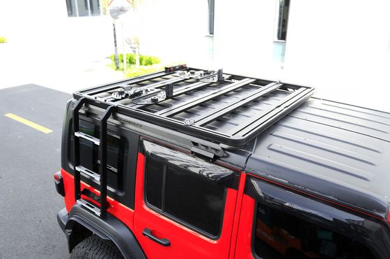 검은 알루미늄 합금 지붕 래크 탱크 300를 위한 측면 사다리 4x4 차량에 적합