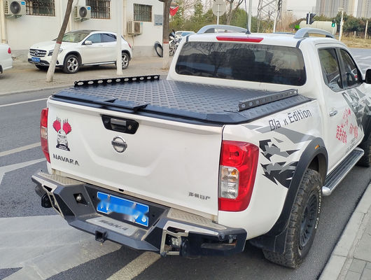 검은색 4x4 픽업 평면 칸피 알루미늄 하드 뚜?? 토네오 커버 도요타 타코마 5 년