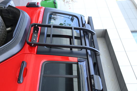 쉽게 설치할 수 있는 이중 측면 사다리 JEEP Wrangler 2018-2023 JL JK용 자동차 지붕 사다리