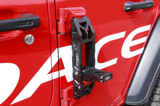JEEP Wrangler JL JK 4x4 파워스텝 문 힌지 사이드 접는 발 페달 단계 사이드 도어 사다리