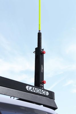 323X78X86mm 알루미늄 깃발봉지용 다기능 깃발봉지