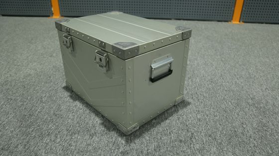 강철 방지 및 방수 6kg 야외 캠핑 알루미늄 저장 상자 575*375*273mm