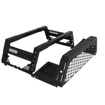 은색과 검은색 4x4 자동차 부품 침대 랙 포드 랩터 픽업 트럭용 모듈 기반