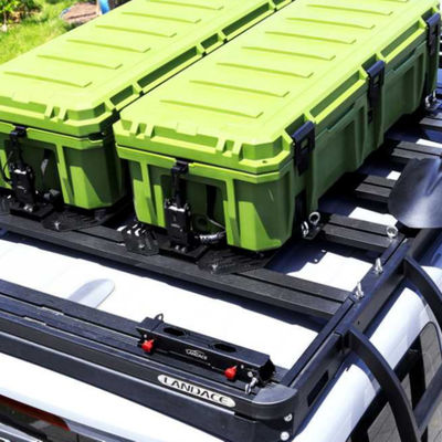 주식 도착 깃발 운반기 깃발 기둥 기둥 기판 지프/TANK300 알루미늄 조절