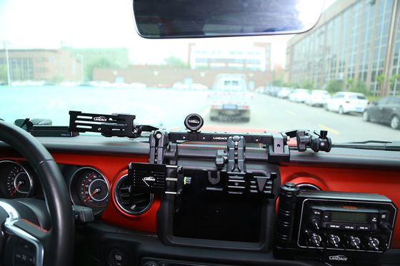 알루미늄 합금 중앙 콘솔 브래킷 Jeep Wrangler JL Sturdy용 휴대 전화 홀더