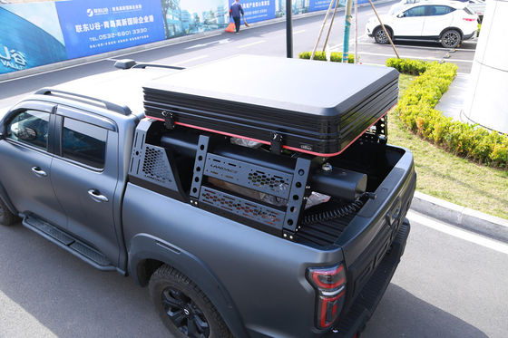 GWM Ute POER 스텝 바 4x4 픽업 트럭 지프 글래디에이터 JT용 중형 침대 랙