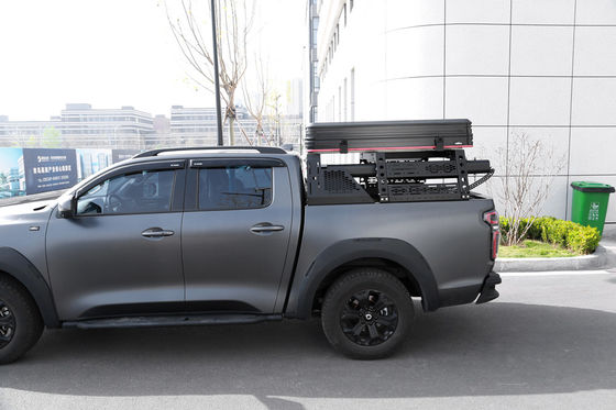 GWM Ute POER 스텝 바 4x4 픽업 트럭 지프 글래디에이터 JT용 중형 침대 랙
