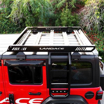 JEEP 4x4 알루미늄 합금 자동차 지붕 수하물 트레이 플랫폼 지붕 래크 JK JL TJ를 위한 바구니