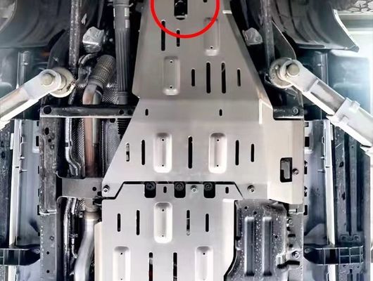 1810*870*8mm 오프로드 알루미늄 합금 엔진 뚜?? 아래 진흙 플래프 보호 스키드 플레이트 JEEP Wrangler JL JK