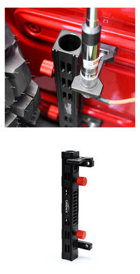 323X78X86mm 하드 애노이드 꼬리 게이트 지프 랭글러 다기능용 플래그폴 브래킷