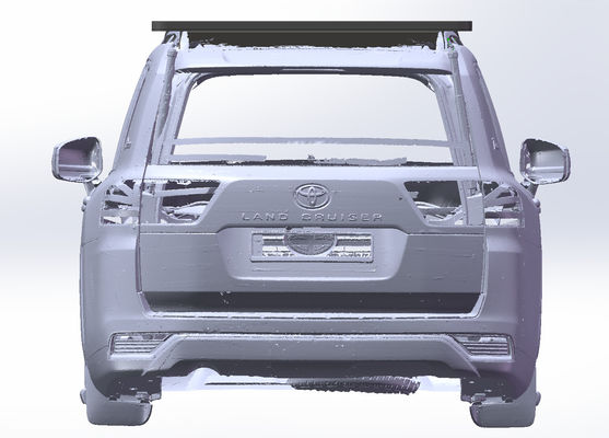 도요타 LC150 LC200 LC300의 검은색 가루 코팅 자동차 지붕 랙 캠핑에 적합합니다