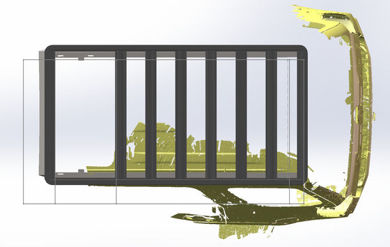 검은 알루미늄 합금 4루너 수하물 지붕 래크 지붕 바구니 캠핑 활동에 이상적입니다