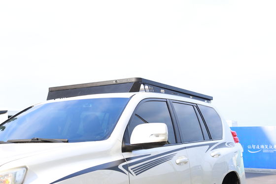 검은 알루미늄 합금 4루너 수하물 지붕 래크 지붕 바구니 캠핑 활동에 이상적입니다