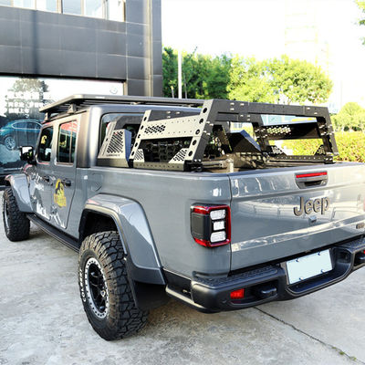 글래디에이터 픽업 JT 4x4 유니버설 조절 롤 바 스틸 캐리어 케이지 트럭 침대 랙 욕조 랙