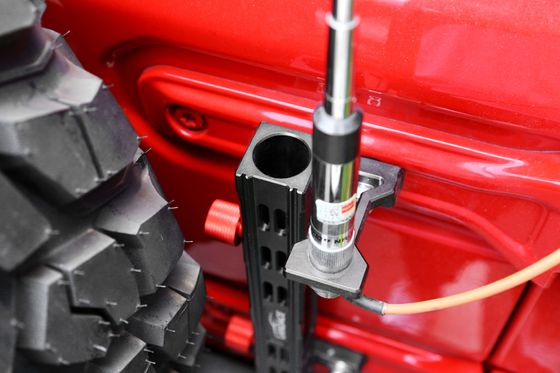 323X78X86mm 편리한 기능 알루미늄 합금 자동차 액세서리용 깃발 기단 브래킷