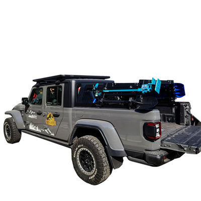 자동차 텐트 다기능 욕조 랙 4x4 지붕 윗부분을 위한 조정 가능 및 검은색 파우더 코팅