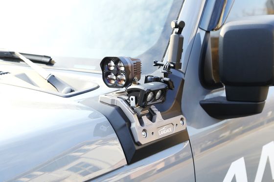 탱크300 LED 드라이브 라이트 브래킷 랭글러 루비콘용 기둥 장착 브래킷