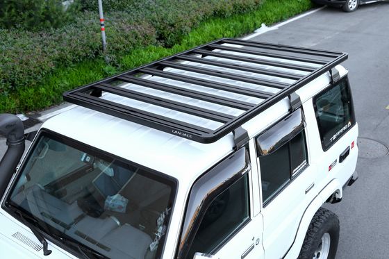 토요타 Lc 76 4x4 차량 액세서리 전력 코팅과 알루미늄으로 된 평면 지붕 래크