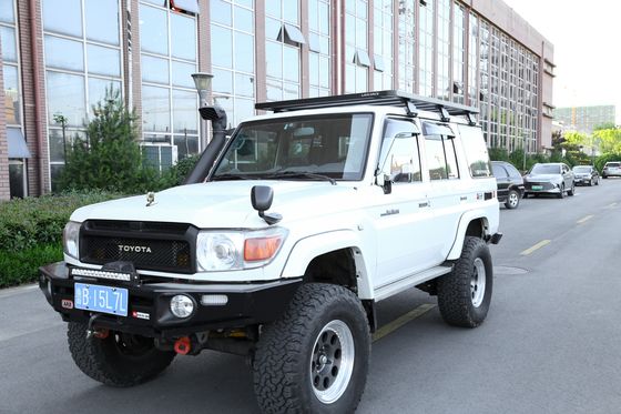 토요타 Lc 76 4x4 차량 액세서리 전력 코팅과 알루미늄으로 된 평면 지붕 래크
