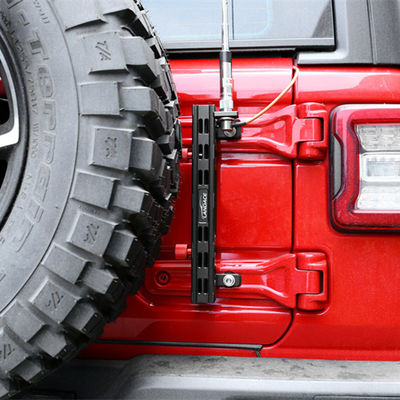 JEEP Wrangler JL JK Performance용 알루미늄 합금 플래그 홀더 및 라디오 와이어 브래킷
