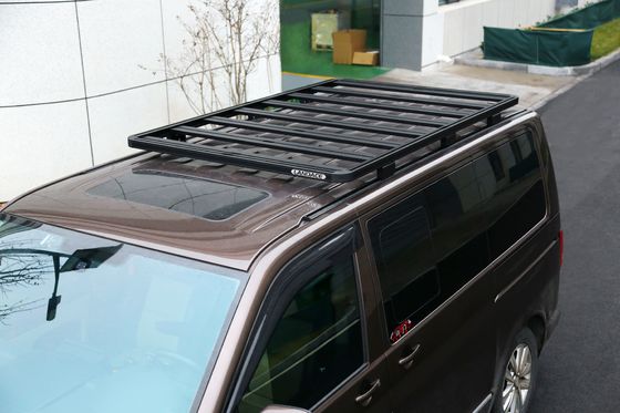 블랙 알루미늄 자동차 지붕 래크 포크스바겐 멀티밴 4x4 차량 외관 액세서리