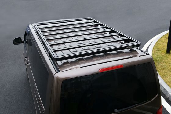 블랙 알루미늄 자동차 지붕 래크 포크스바겐 멀티밴 4x4 차량 외관 액세서리