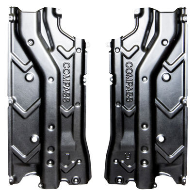 지프 나침반 변속기 보호 장갑 엔진 보호 스키드 플레이트 콜드 롤 스틸