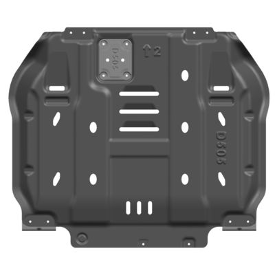 OEM 승인된 망간 알루미늄 합금 RAM 3D 차량 기갑 차체 스키드 플레이트
