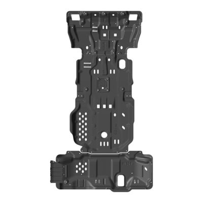 ISUZU MU-X 및 D-MAX 4x4 외장용품용 회색 D-Max II 스키드 플레이트 엔진 보호