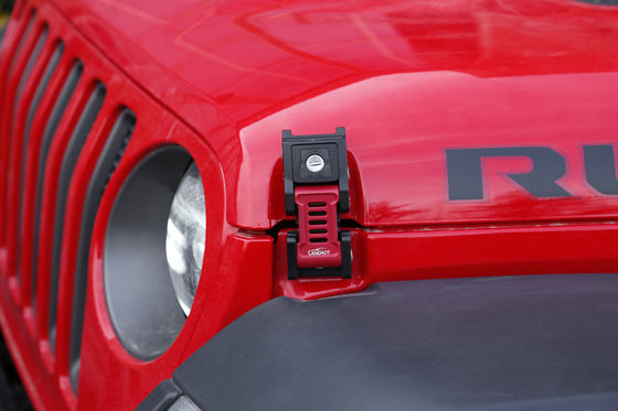 제이프 랭글러 JK JKU 2007-2017 키 1 페어 랭글러와 함께 래치 로킹 후드 포착 키트