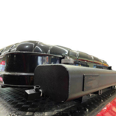 오프 로드 블랙 포스틱움 열 물 탱크 자동차 도로 샤워