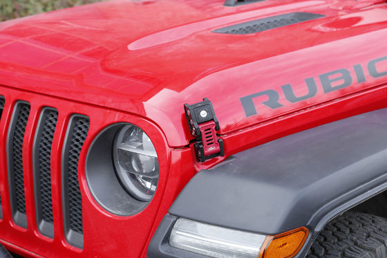 CNC 가공 4X4 외관 액세서리 차량 전력 코팅 후드 래치 JEEP Wrangler