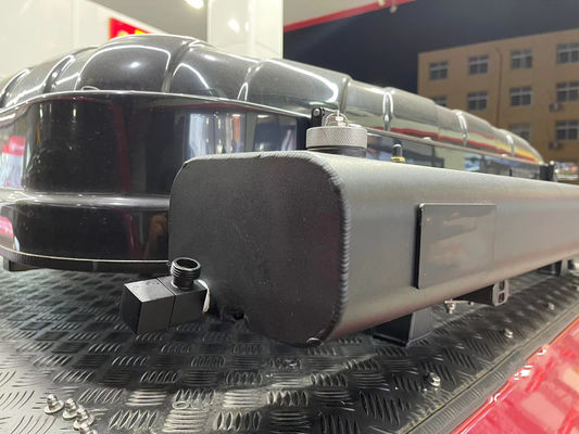 야외 샤워가 쉬워졌어 최고 판매 자동차 지붕 래크 압력 물 탱크와 함께 장착