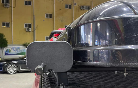 야외 샤워가 쉬워졌어 최고 판매 자동차 지붕 래크 압력 물 탱크와 함께 장착